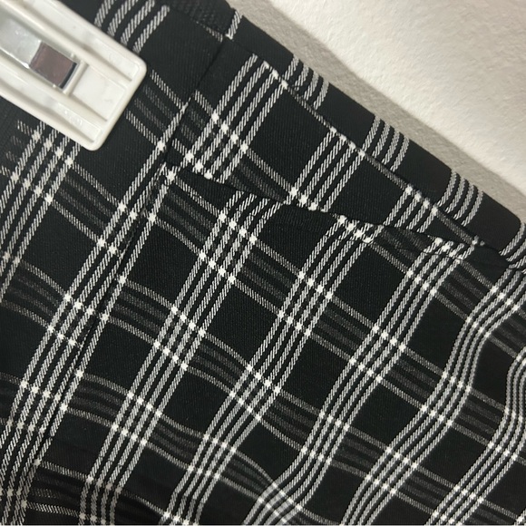 Plaid Boot Cut Flare Pants - Picture 6 of 9